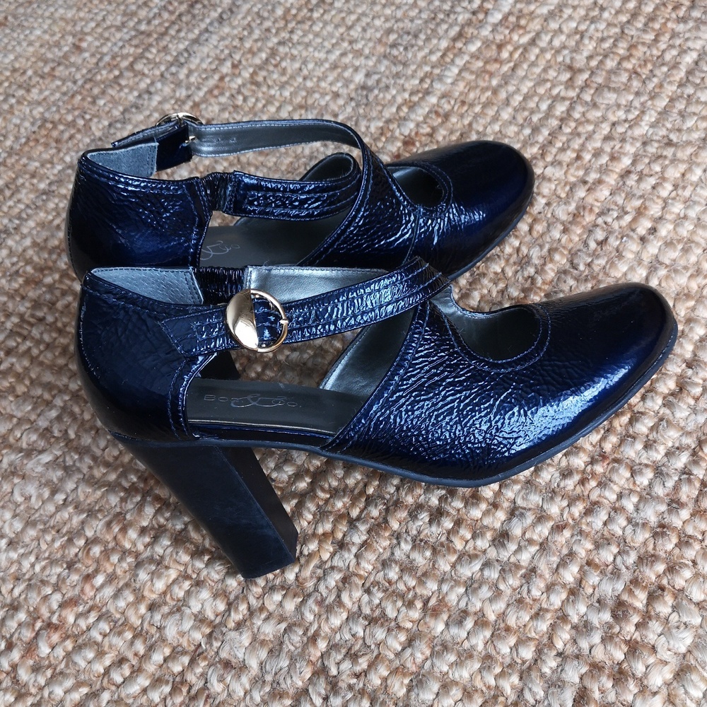 Bos & Co strappy heels